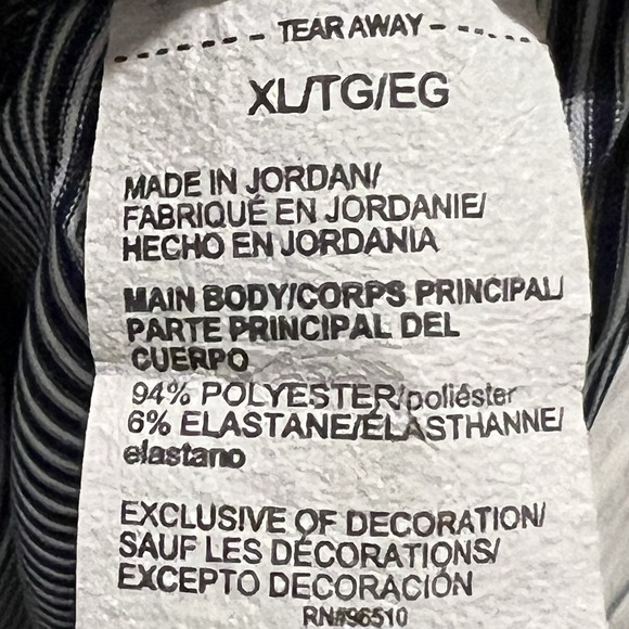 Under Armour The Performance Polo Shirt Mens Black Striped Golf XL - Picture 7 of 7